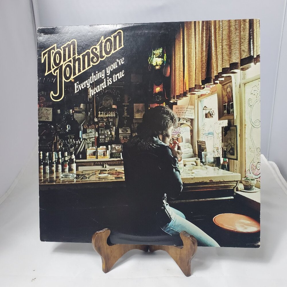 TOM JOHNSTON-EVERYTHING YOU HEARD IS TRUE RECORD ALBUM-WARNER 3304-VINYL